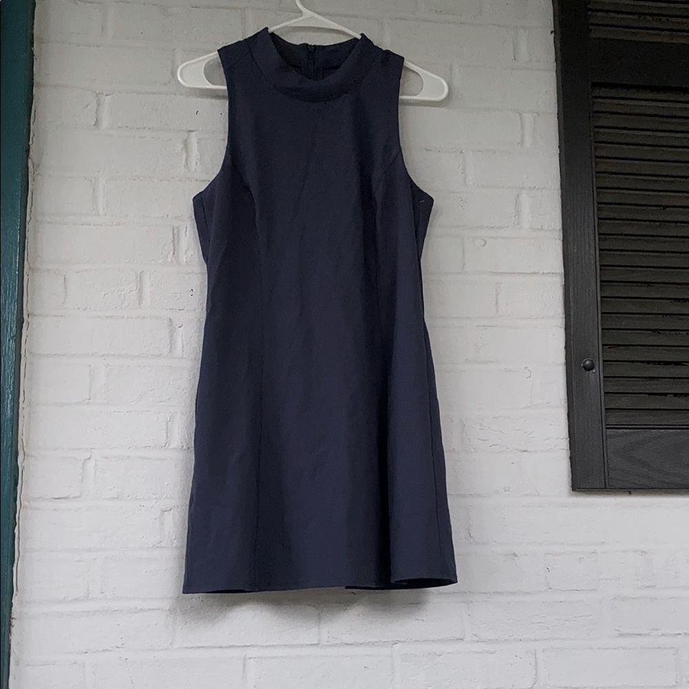 Outdoor Voices Navy Sleeveless Dress
